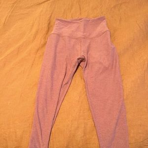 Beyond Yoga space dye caught in the midi high rise leggings